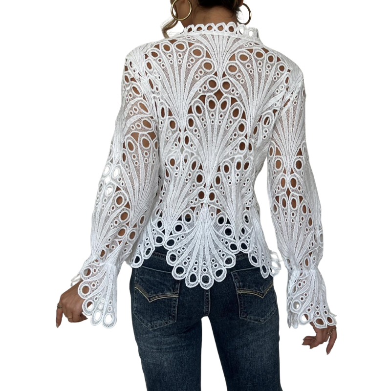 ZOE™ |BLUSA MODERNA DE CROCHET