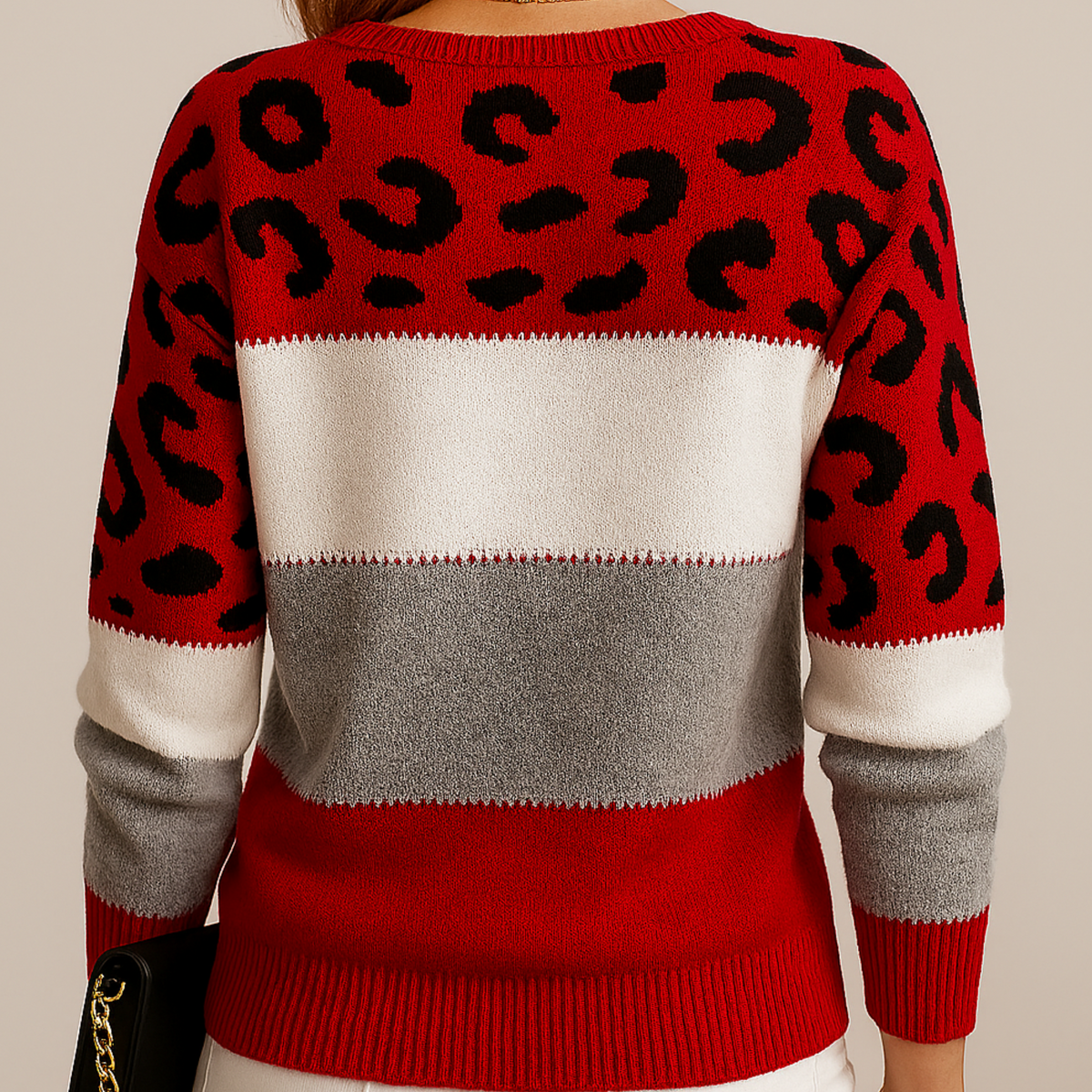 CARLA™ | Jersey Leopardo Elegante