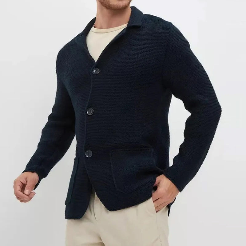Dominic - Cárdigan elegante de punto suave