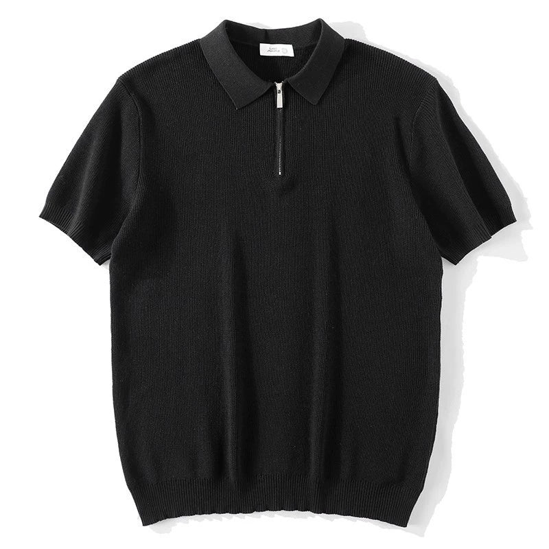 FEDERICO™ | Polo con media cremallera
