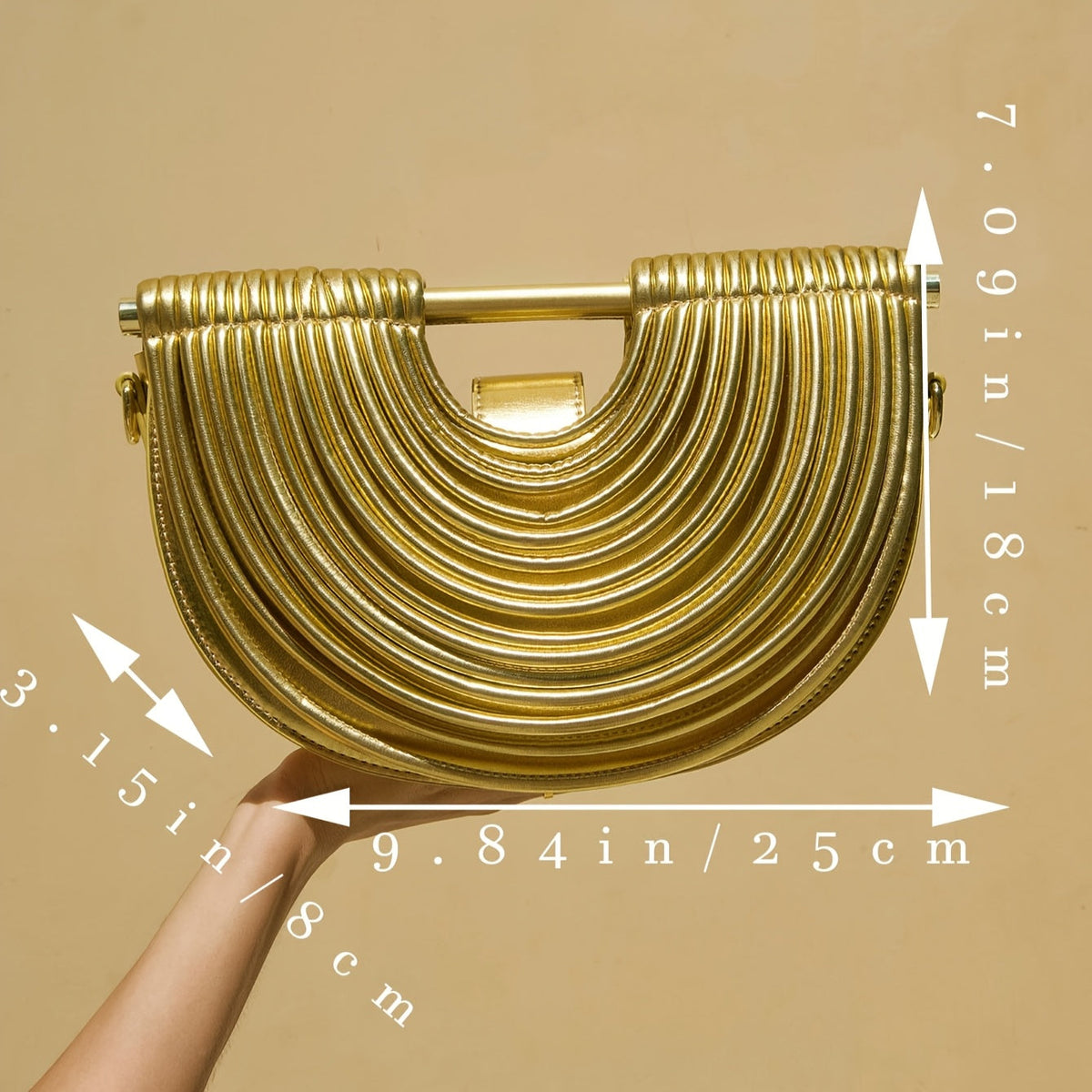 NEREA™ | Bolso Media Luna