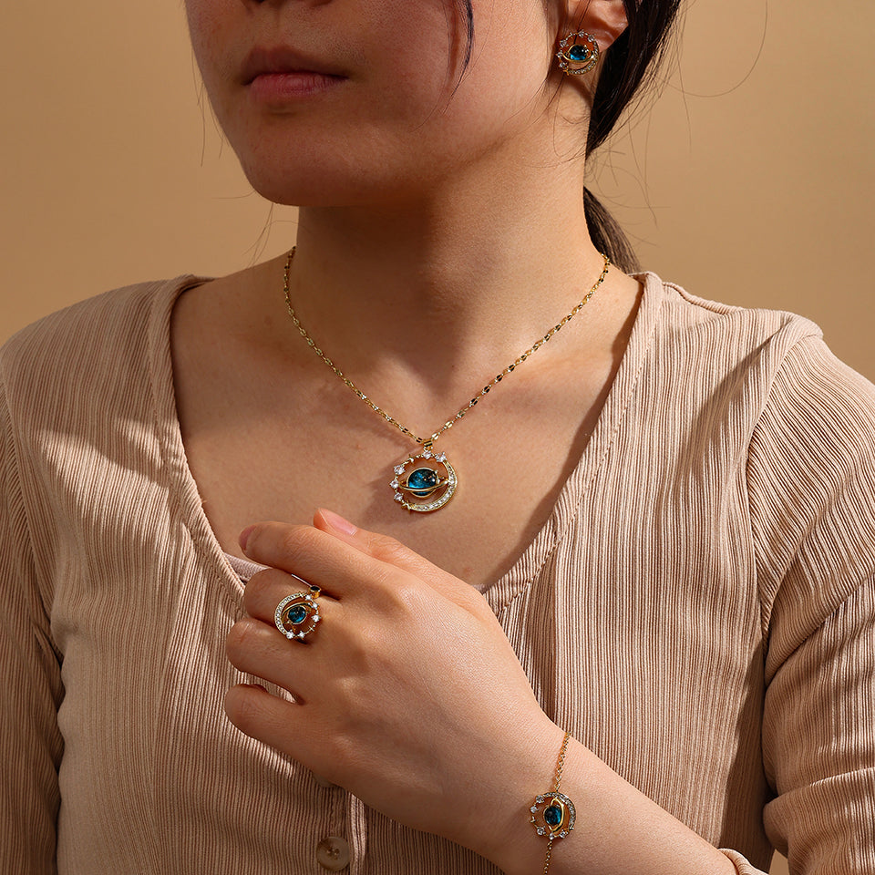 CONJUNTO COSMOS™ | JOYAS/ACCESORIOS