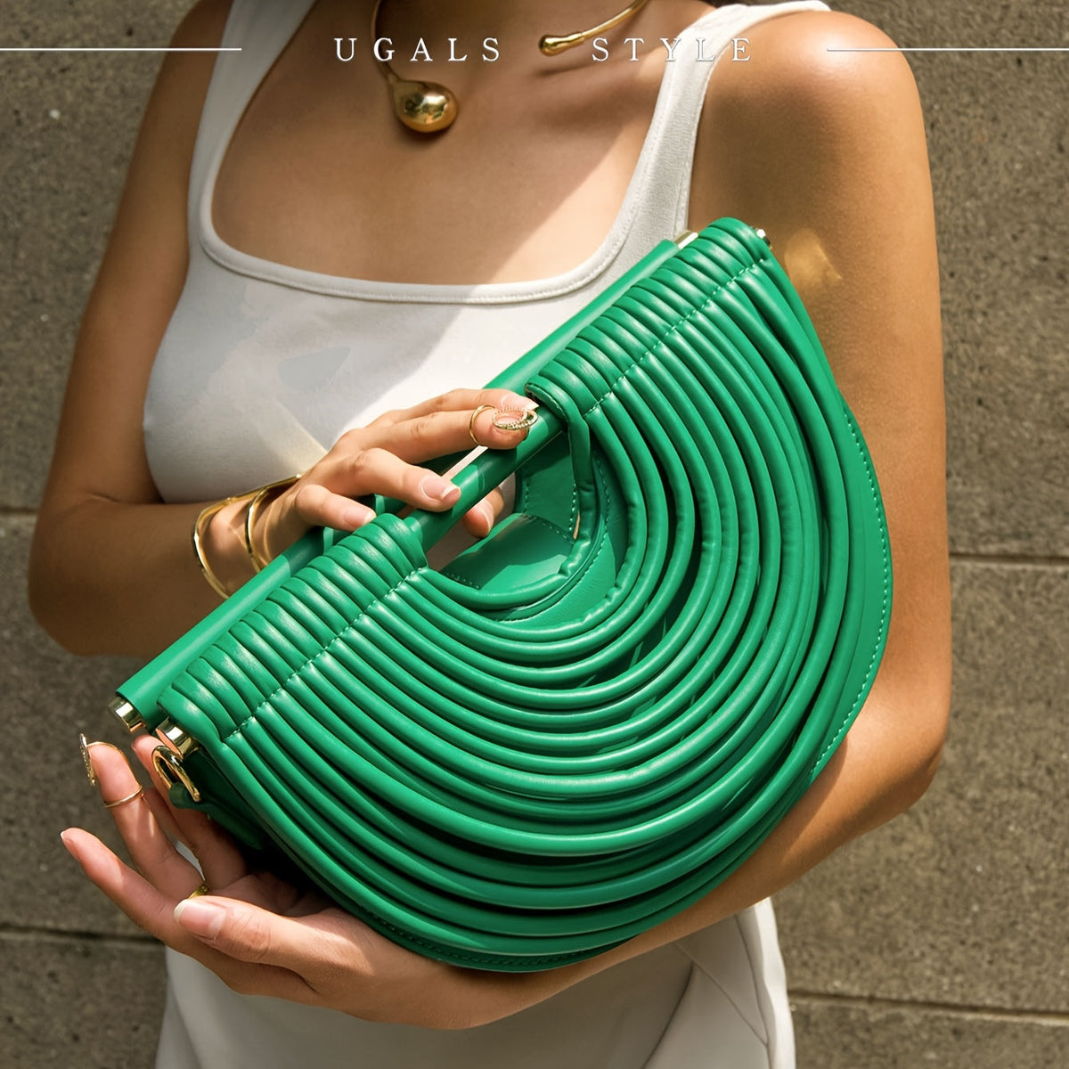 NEREA™ | Bolso Media Luna