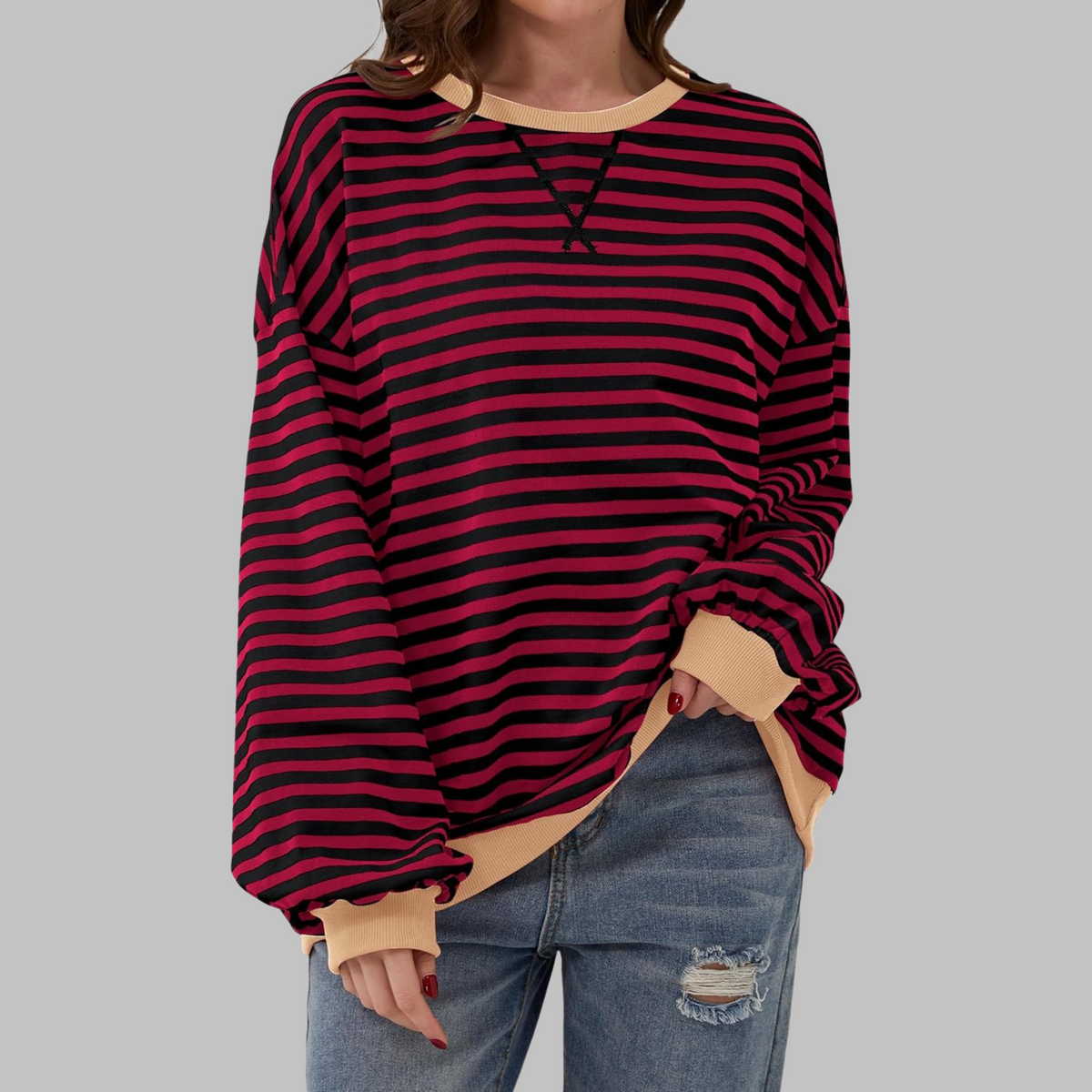 VALENTINA™ | Jersey a Rayas