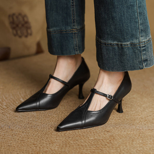 DAPHNÉ™ | Zapatos de tacón de cuero