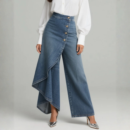 CARLOTTA  - DENIM CON NUDO