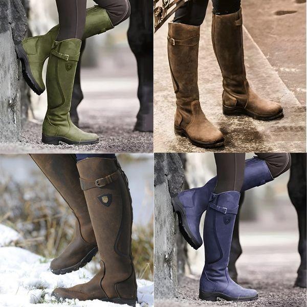 VICTOIRE™  | Botas de montar de cuero impermeables