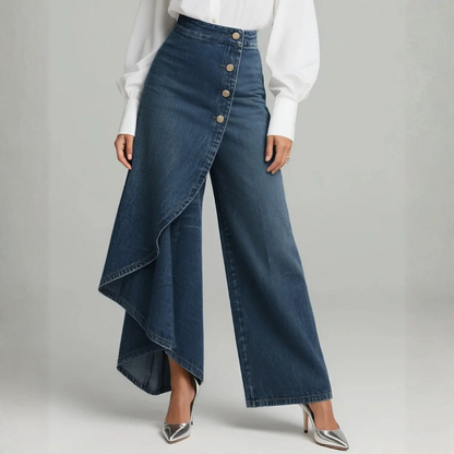 CARLOTTA  - DENIM CON NUDO