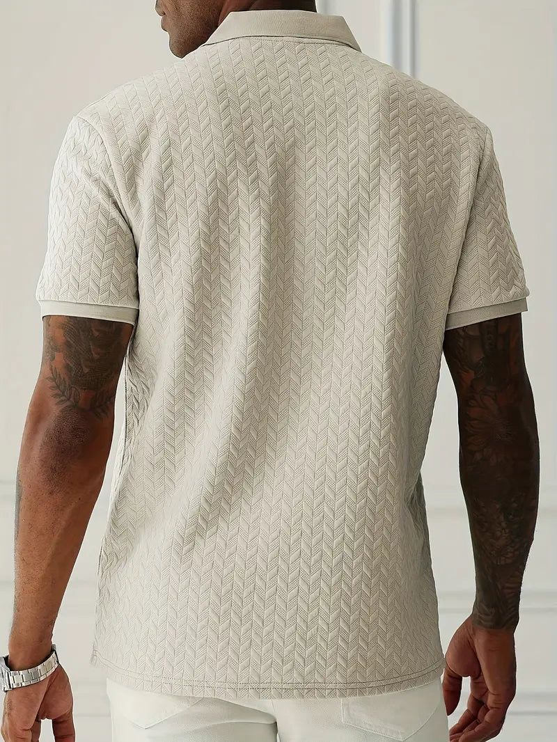 BRUNO™ | Polo Texturizado