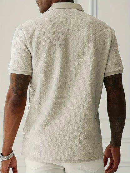 BRUNO™ | Polo Texturizado