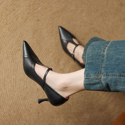 DAPHNÉ™ | Zapatos de tacón de cuero
