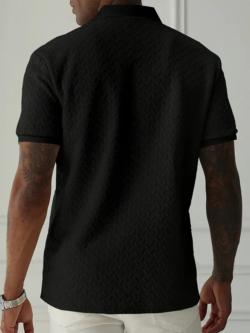 BRUNO™ | Polo Texturizado