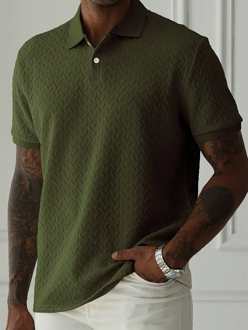 BRUNO™ | Polo Texturizado