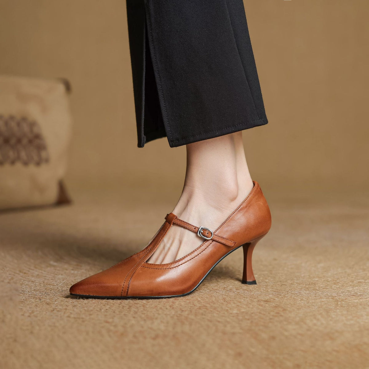 DAPHNÉ™ | Zapatos de tacón de cuero