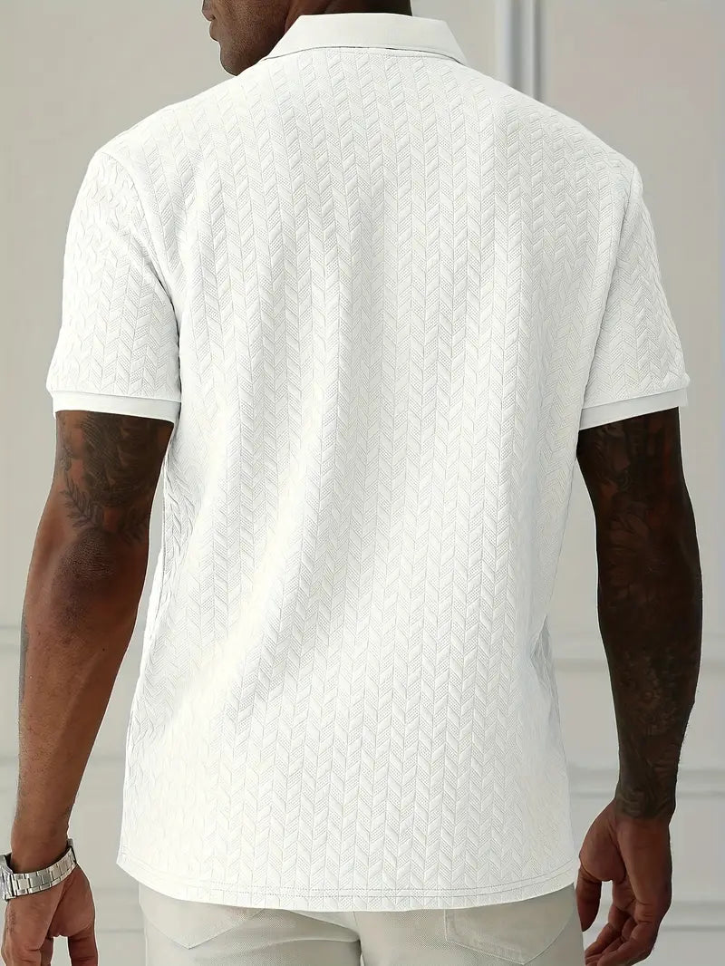 BRUNO™ | Polo Texturizado