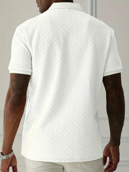 BRUNO™ | Polo Texturizado