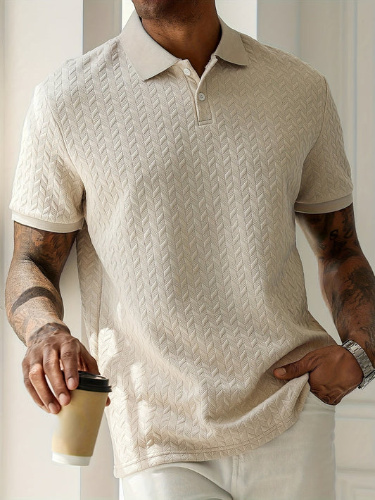 BRUNO™ | Polo Texturizado