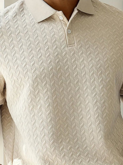 BRUNO™ | Polo Texturizado