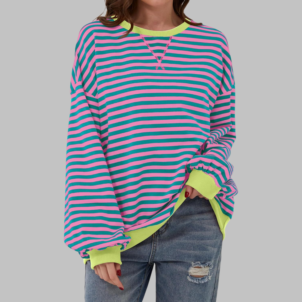 VALENTINA™ | Jersey a Rayas