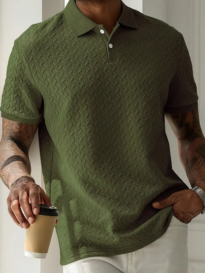 BRUNO™ | Polo Texturizado