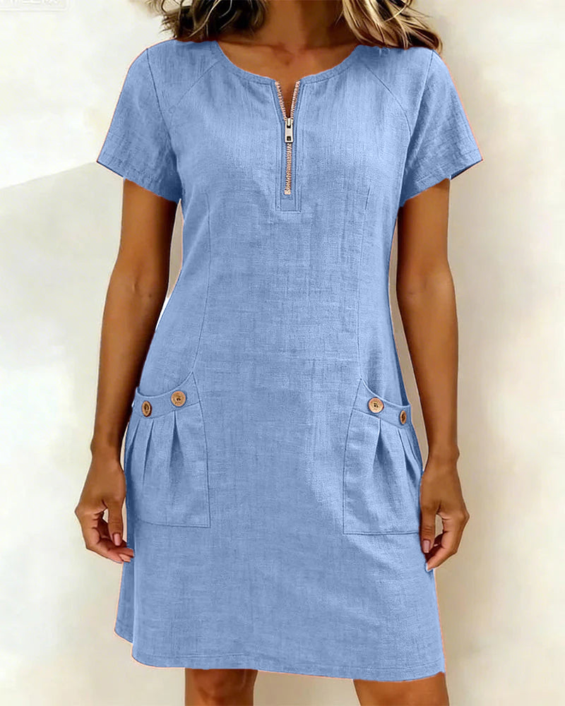 YOLANDA™ | Vestido - La Elegancia Natural de Todos los Días