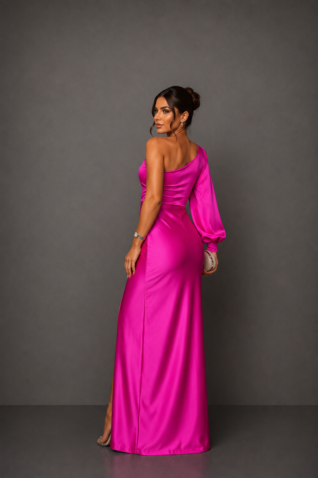 DANIELA™ | VESTIDO DE GALA LARGO Y FLUIDO