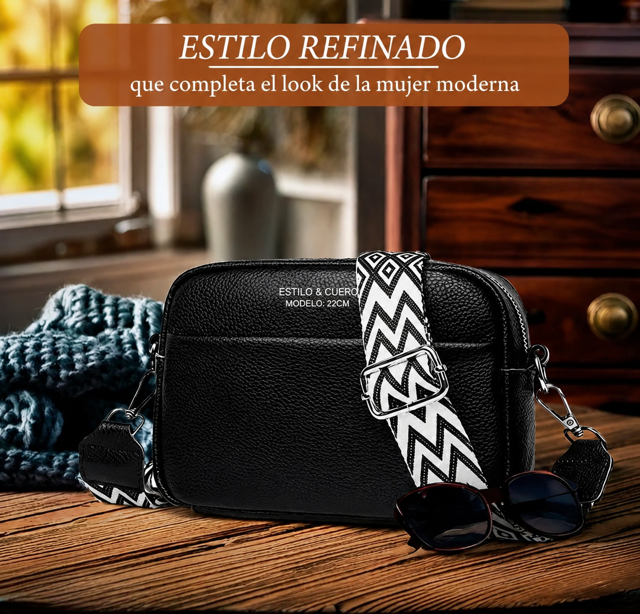 ALBA™ | BOLSO BANDOLERA A TEMPORAL
