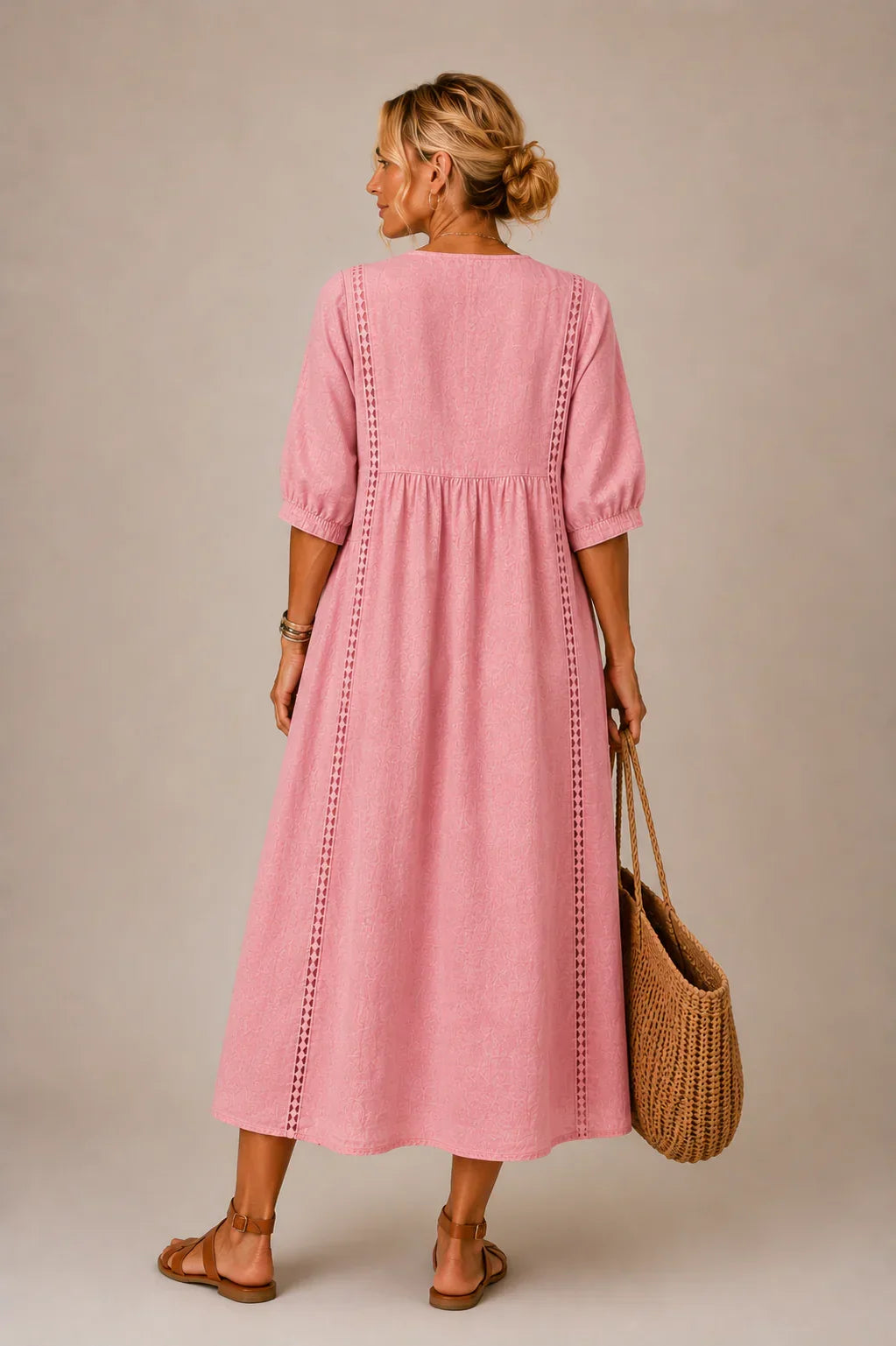 ROCÍO™ | Vestido Largo con Escote en V