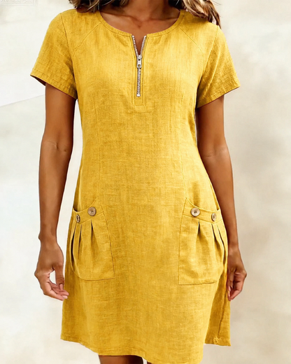 YOLANDA™ | Vestido - La Elegancia Natural de Todos los Días