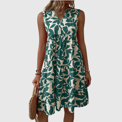 BLANCA™ | Vestido Midi Fluido Favorecedor