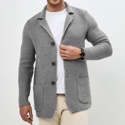 Dominic - Cárdigan elegante de punto suave