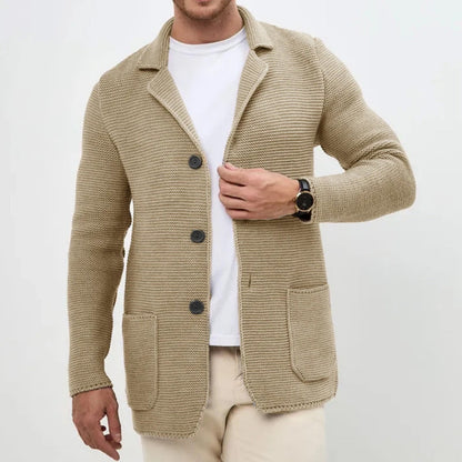 Dominic - Cárdigan elegante de punto suave