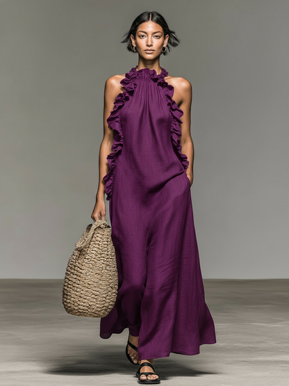 INÉS™ | Vestido Largo con Bolsillos