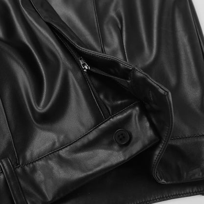 EMILIA™ | PANTALÓN LARGO DE PIEL