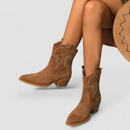 MARGAUX™  | Botas vaqueras cómodas