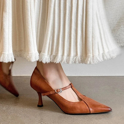 DAPHNÉ™ | Zapatos de tacón de cuero