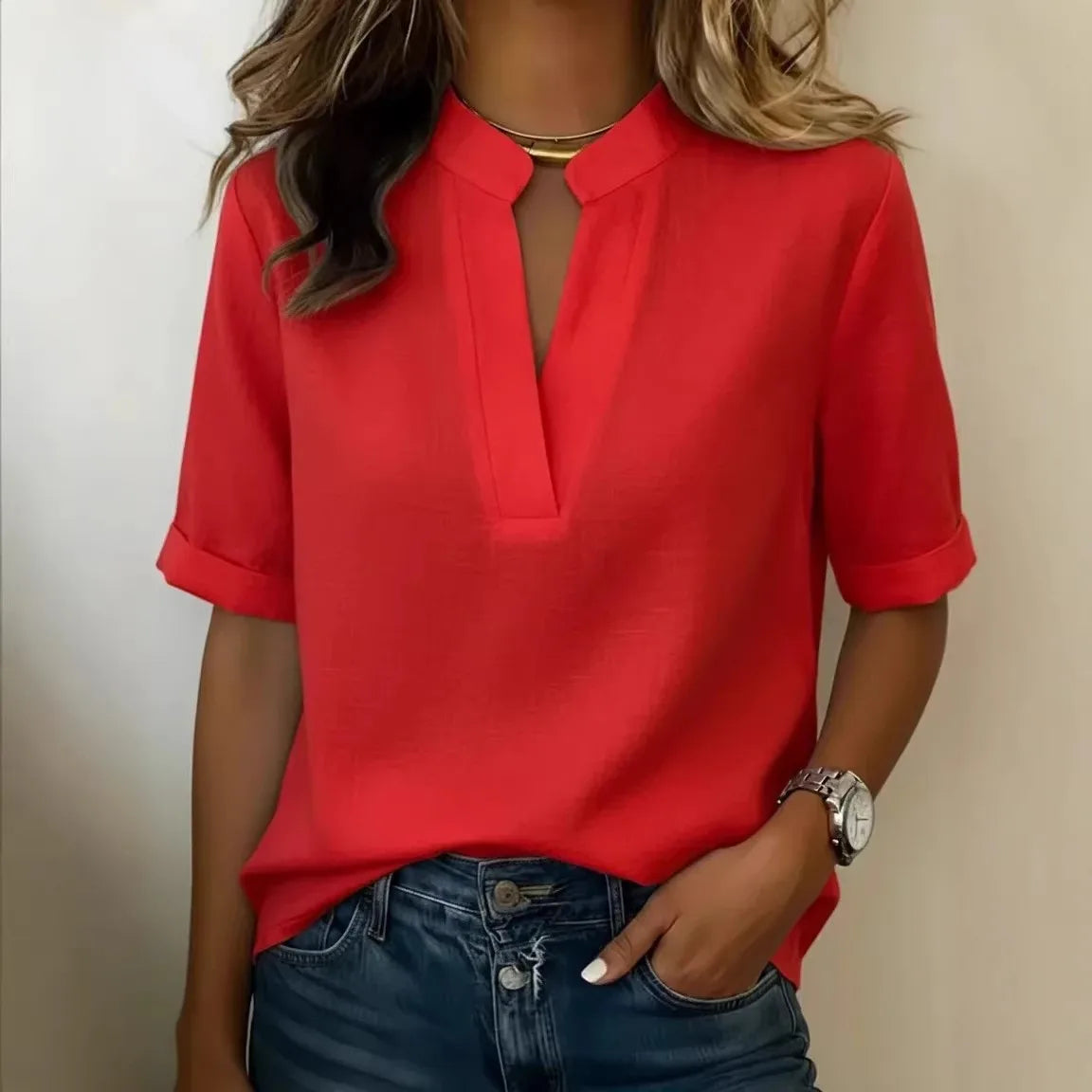 ELSA™ | BLUSA FLUIDA ELEGANTE