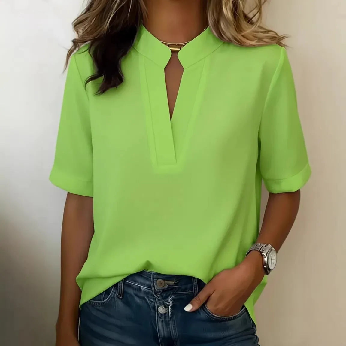 ELSA™ | BLUSA FLUIDA ELEGANTE