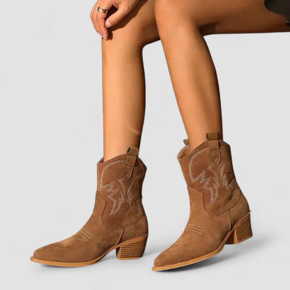 MARGAUX™  | Botas vaqueras cómodas