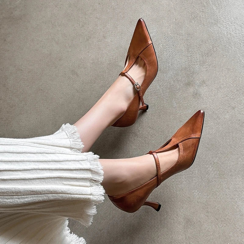 DAPHNÉ™ | Zapatos de tacón de cuero