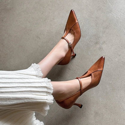 DAPHNÉ™ | Zapatos de tacón de cuero