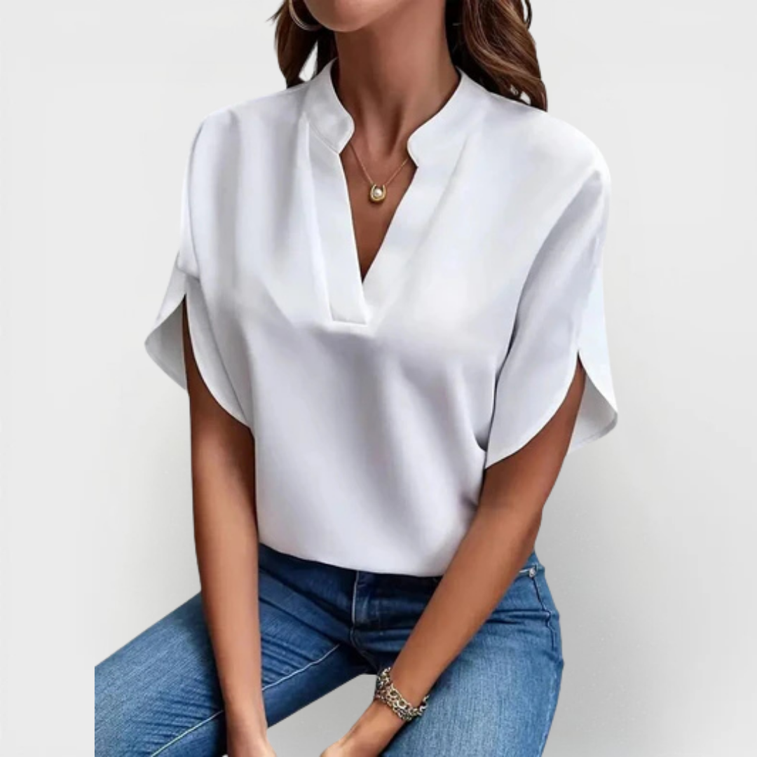 ELSA™ | Camisa Elegante con Escote en V
