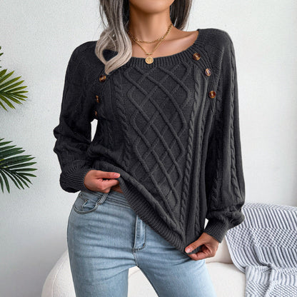 REBECCA™ | Jersey de Punto con Detalles de Botones