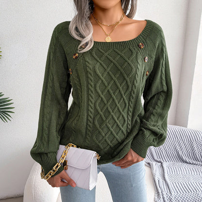REBECCA™ | Jersey de Punto con Detalles de Botones