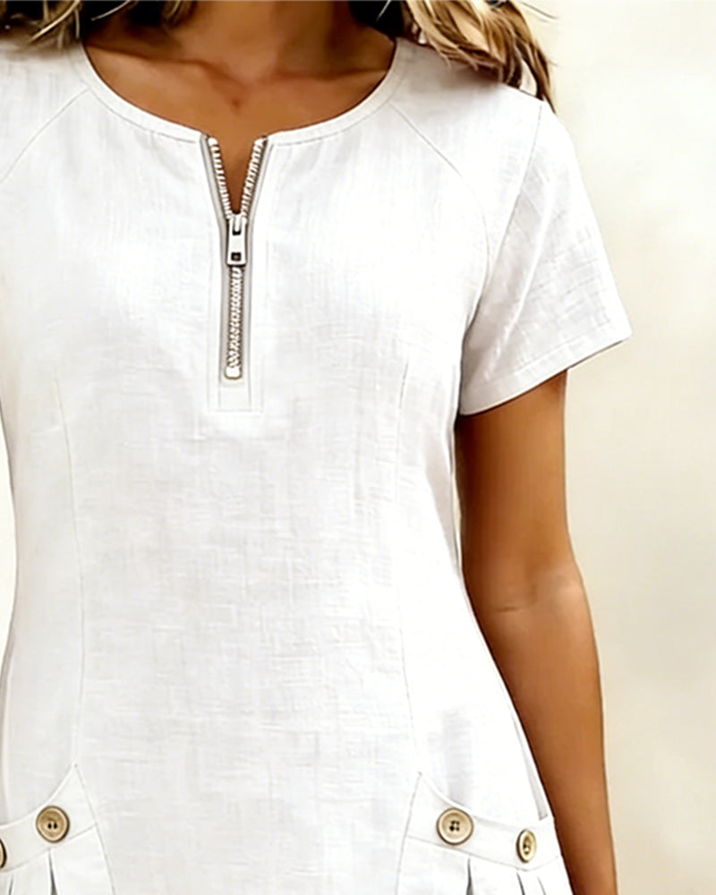 YOLANDA™ | Vestido - La Elegancia Natural de Todos los Días