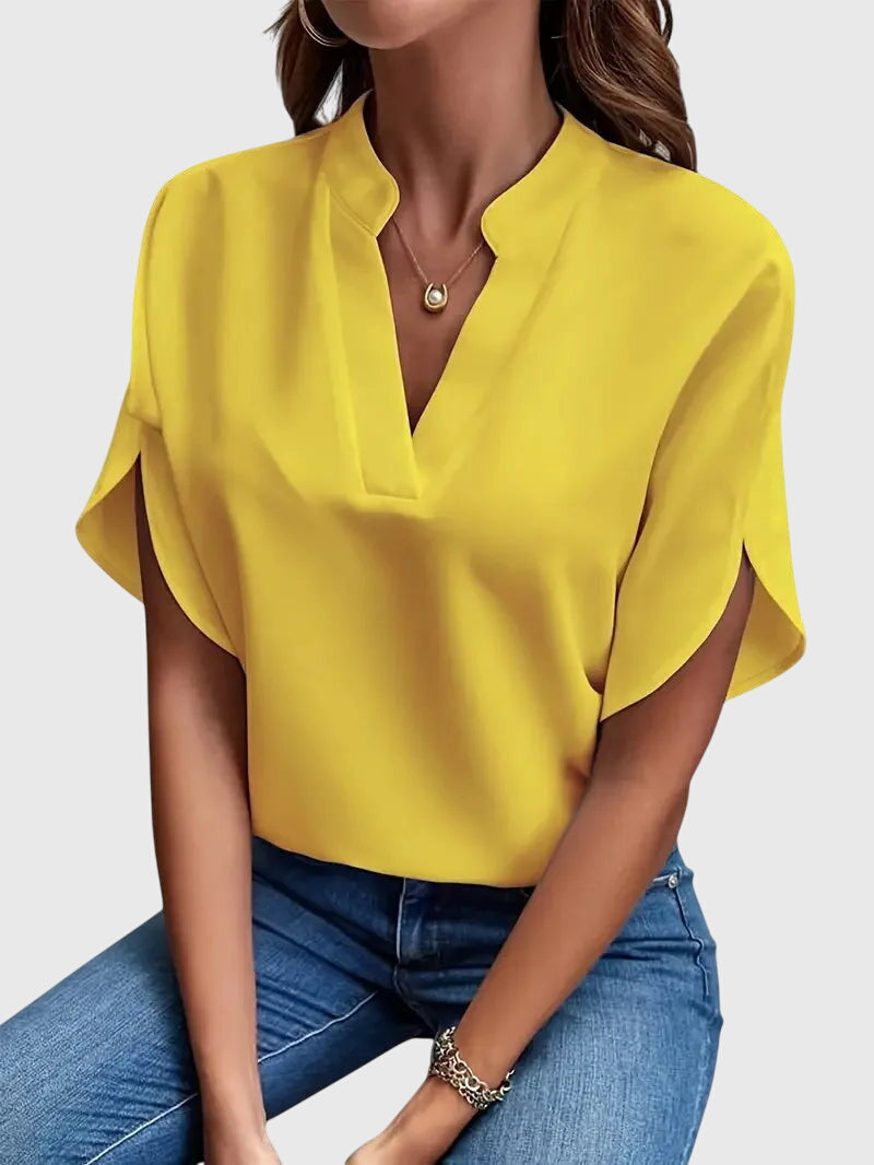 ELSA™ | Camisa Elegante con Escote en V