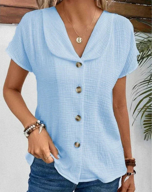 KIRA™ | Blusa Elegante de Otoño