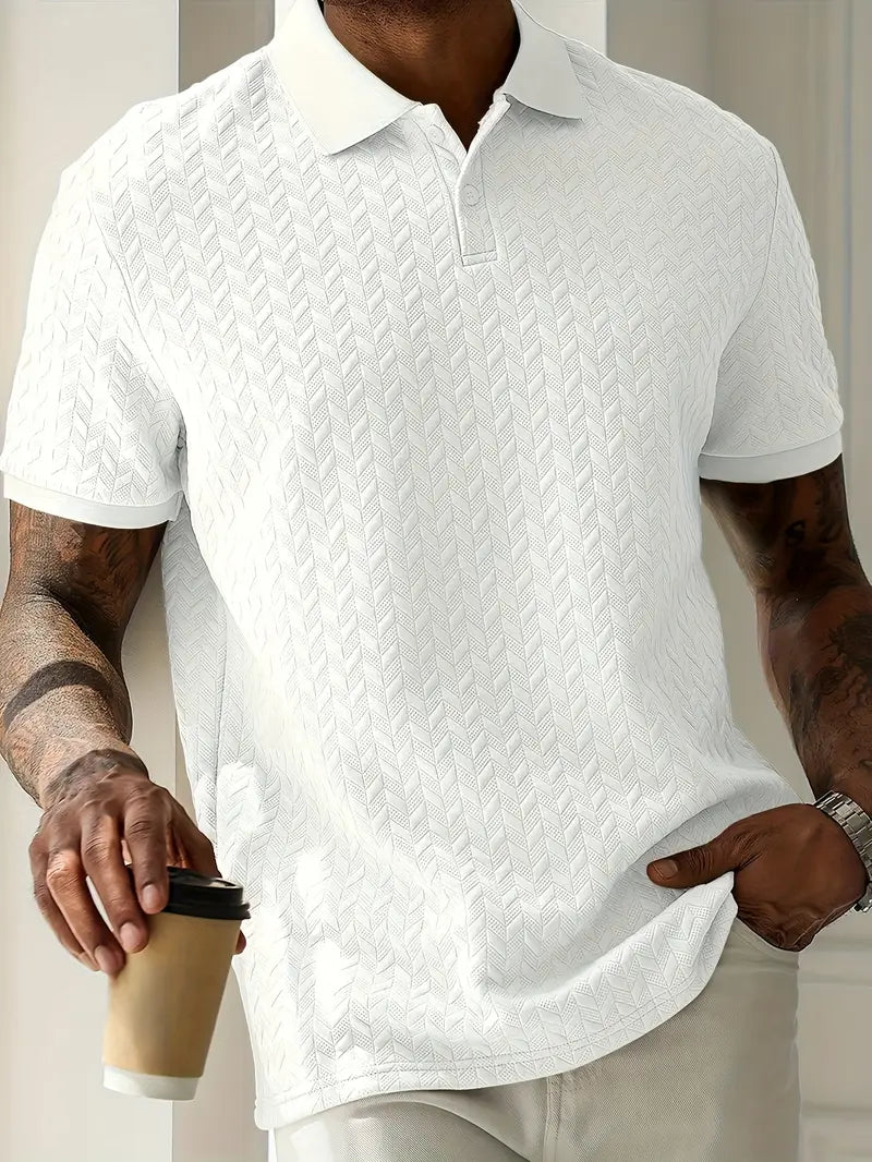 BRUNO™ | Polo Texturizado