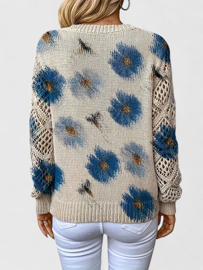 AMANDA™ | JERSEY ELEGANTE CON DISEÑO FLORAL