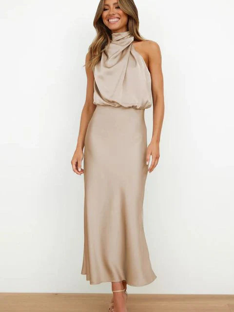 Blanca - Vestido con hombros decubiertos